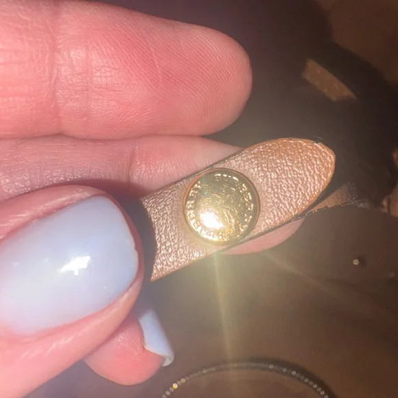 Burberry Tan and Red Check Shoulder Bag - Picture 7 of 9